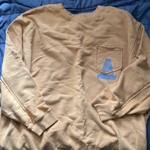 Aerie golden yellow sweatshirt